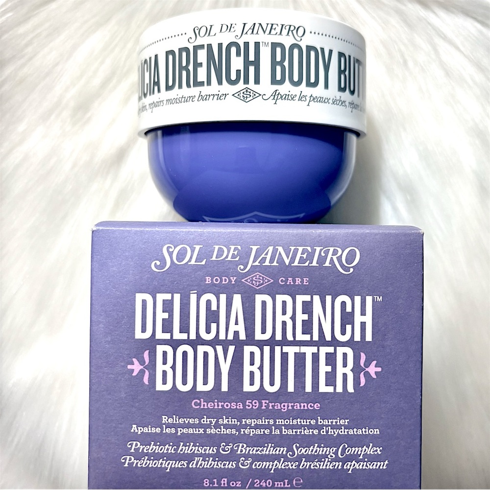 Sol de Janeiro ☀️Delicia Drench Body Butter Full Size 8.1oz NIB